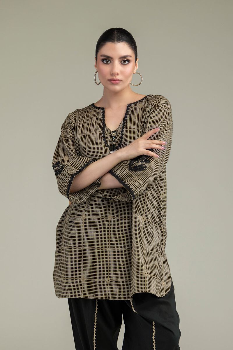 Embroidered | Lawn | Short Lawn Kurta | USD 40.00