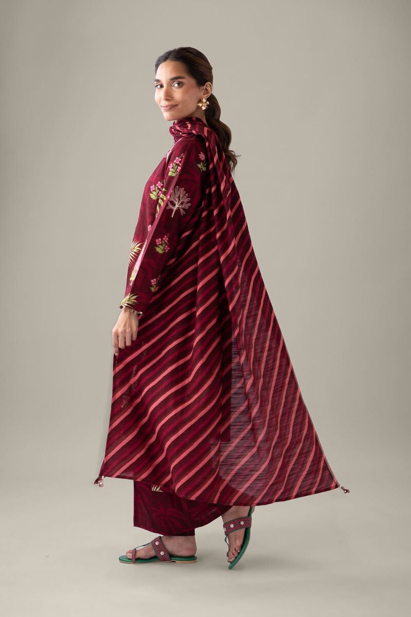 Printed | Textured Cotton | Dupatta | USD 15.00