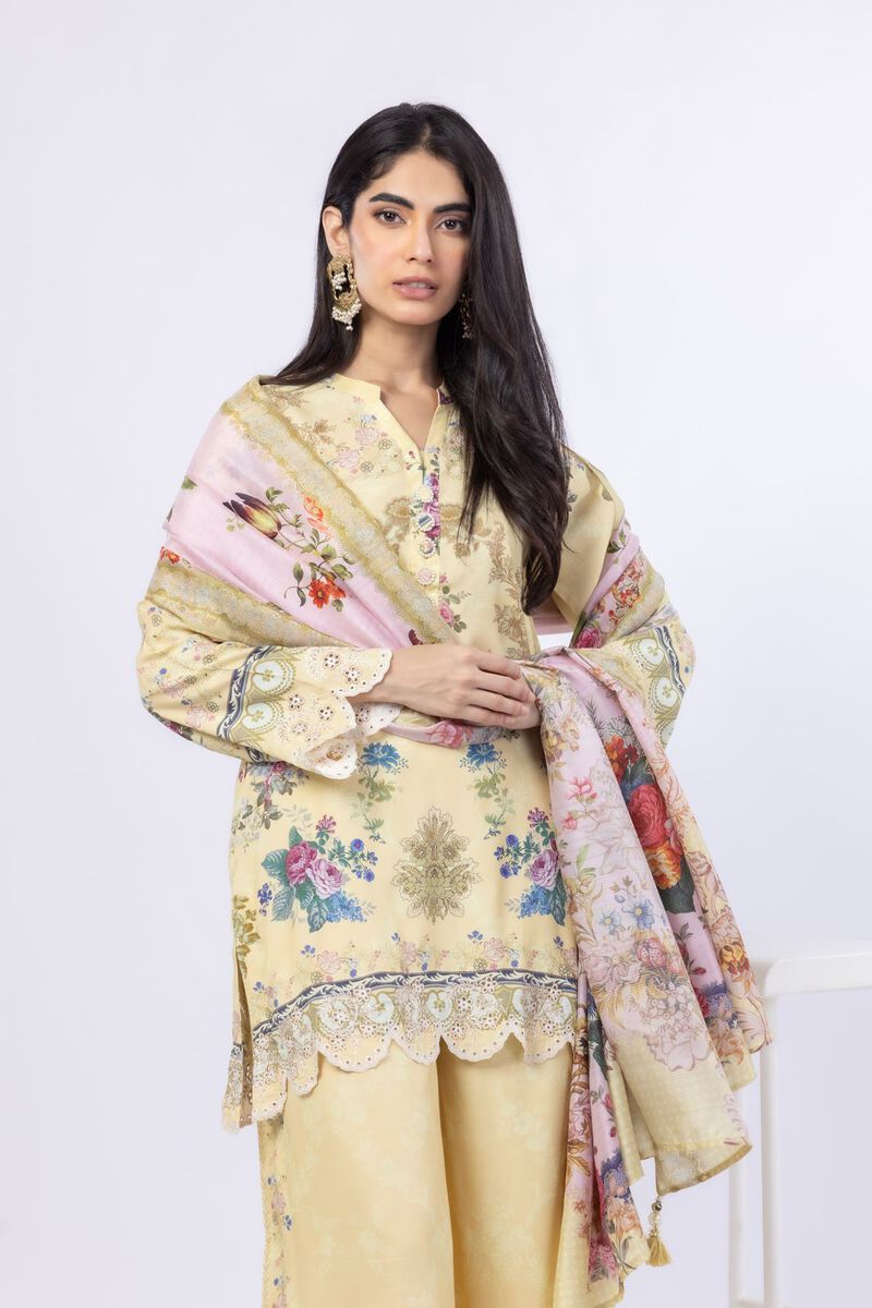 Printed | Tusser Silk | Dupatta | USD 23.00