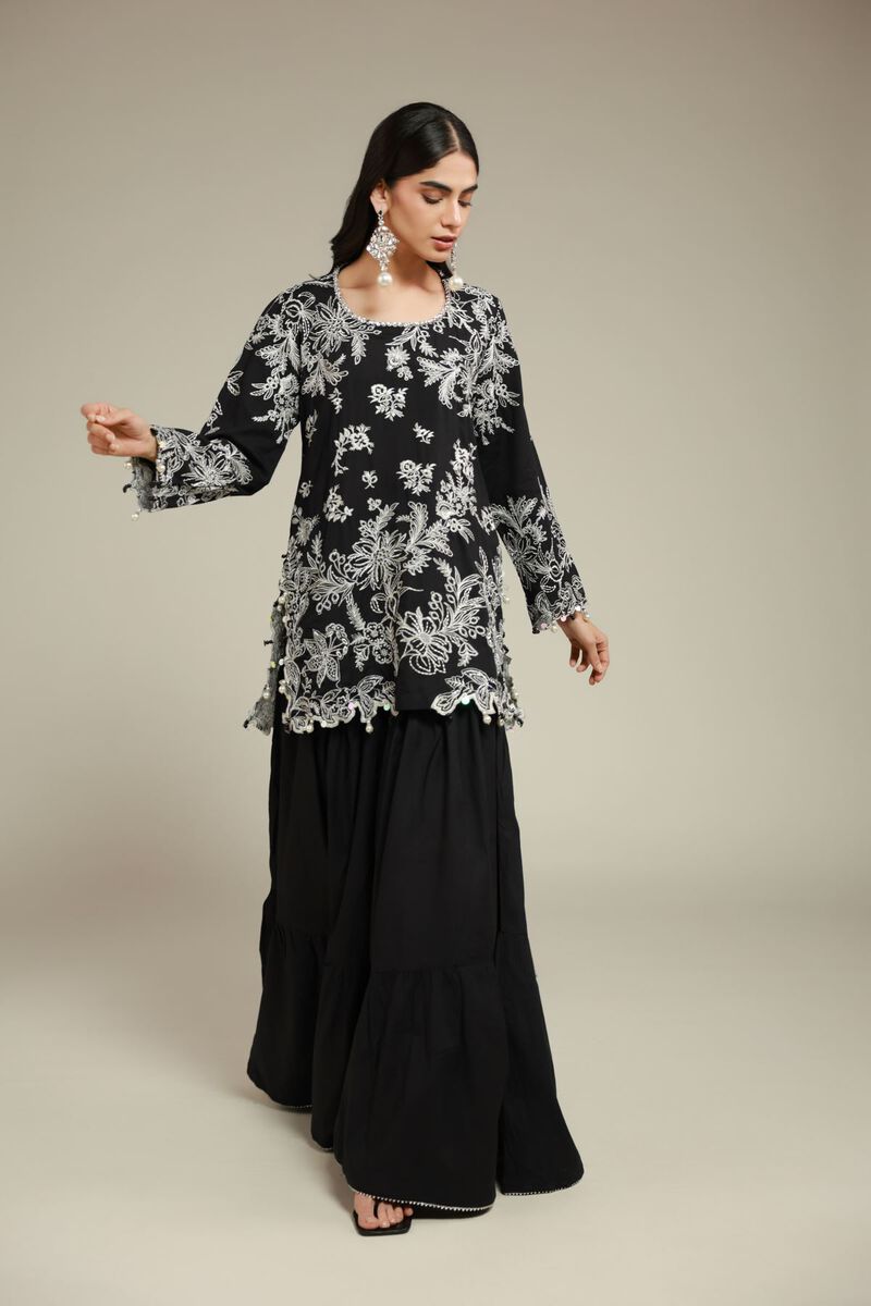 Embroidered | Raw Silk | Kurta | USD 65.00