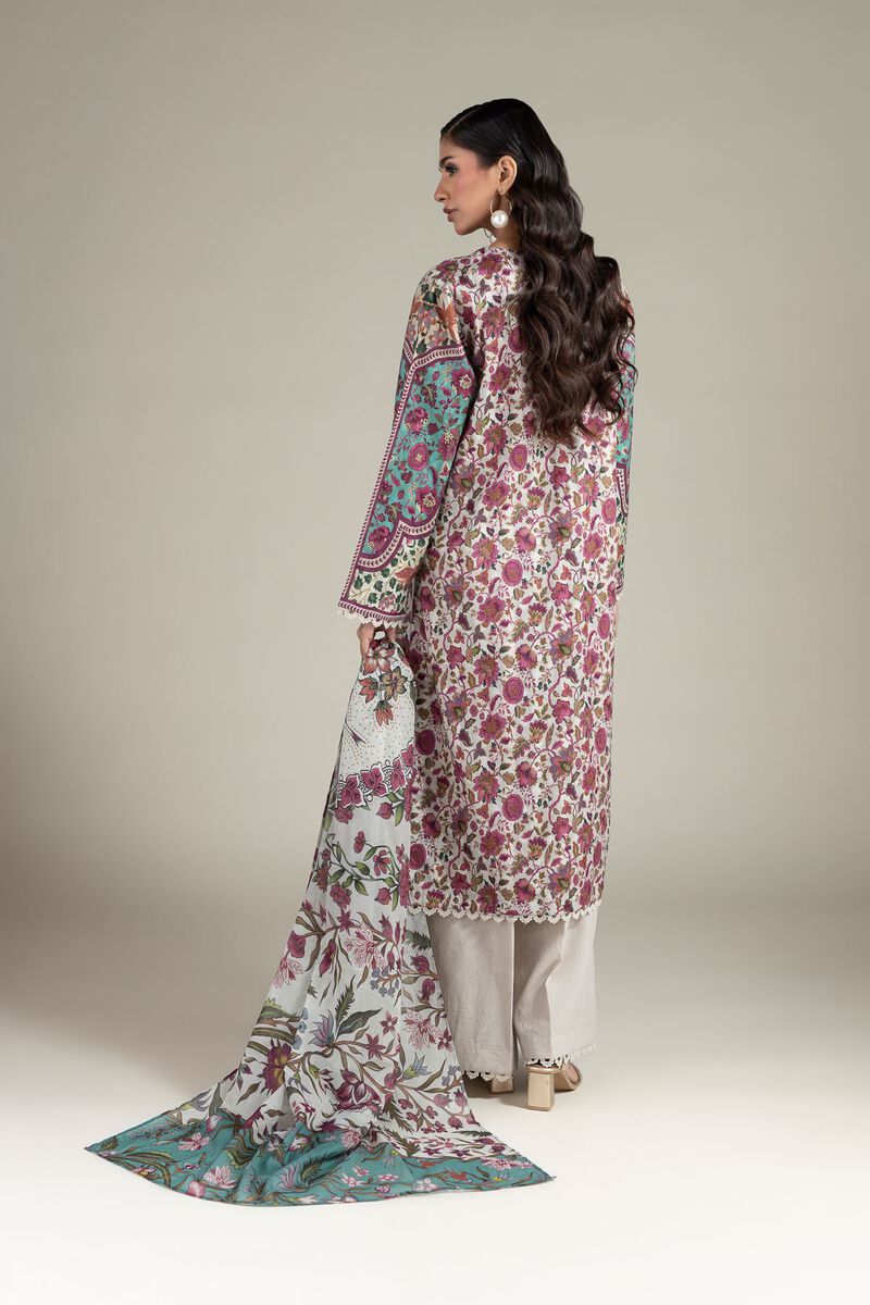 Printed | Broshia | Tailored 3 Piece | USD 39.00