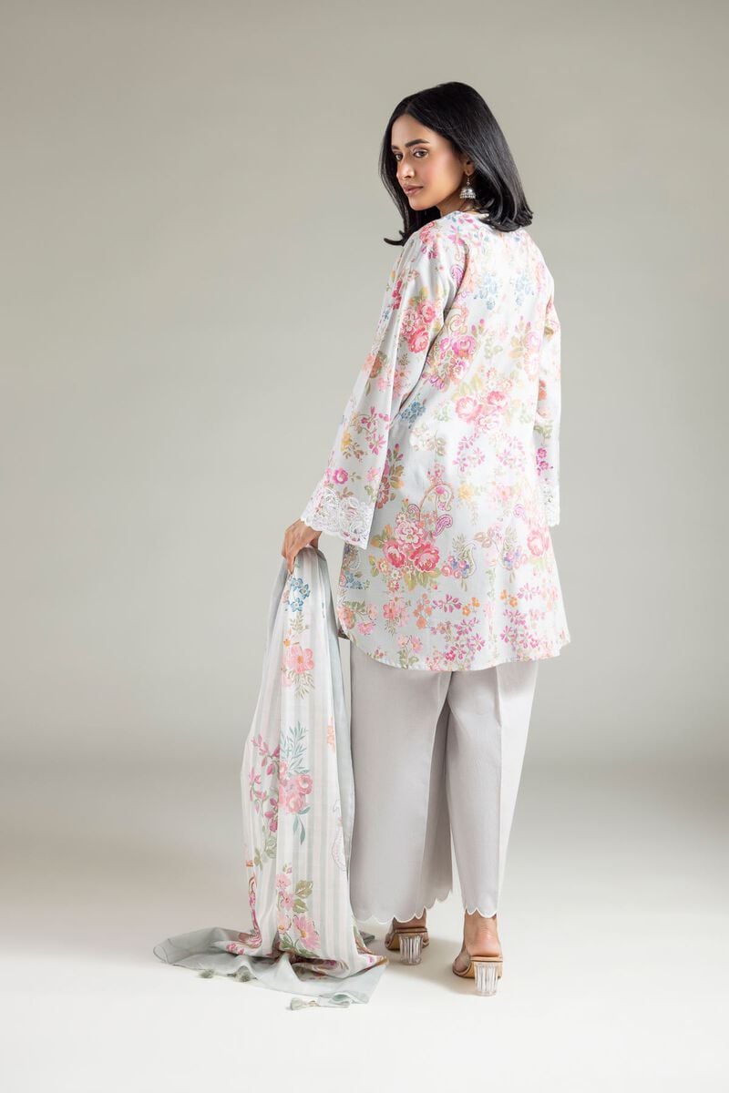 Embroidered | Textured Lawn | Tailored Lawn 3-Piece | USD 65.00