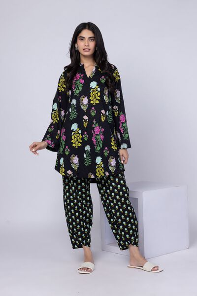 Printed | Ripple Crinkle | Pants | USD 18.00