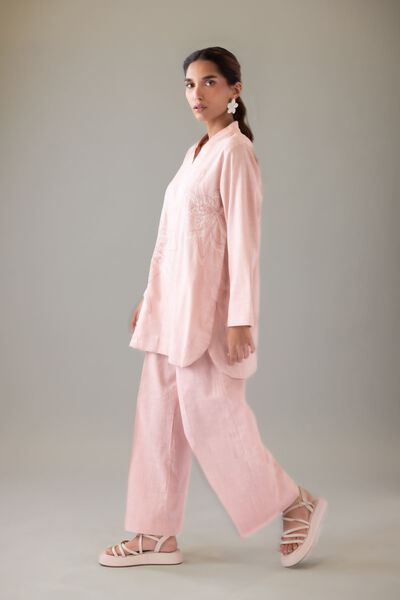 Dyed | Heavy Textured Cotton | Pants | USD 6.00