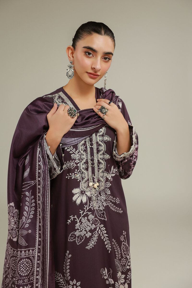 Embroidered | Polyester Silk | Floral All-Season Dupatta | USD 40.00