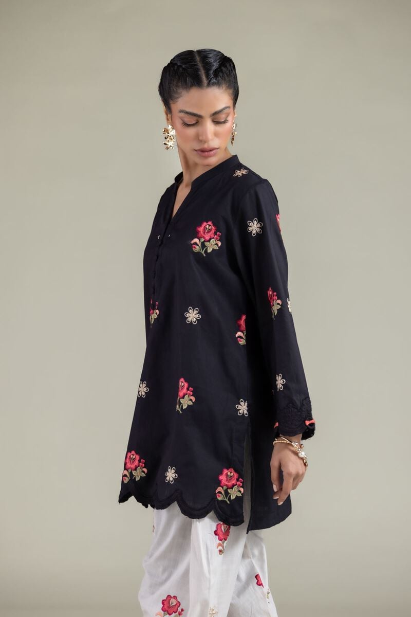 Embroidered | Textured Cotton | Kurta | USD 45.00