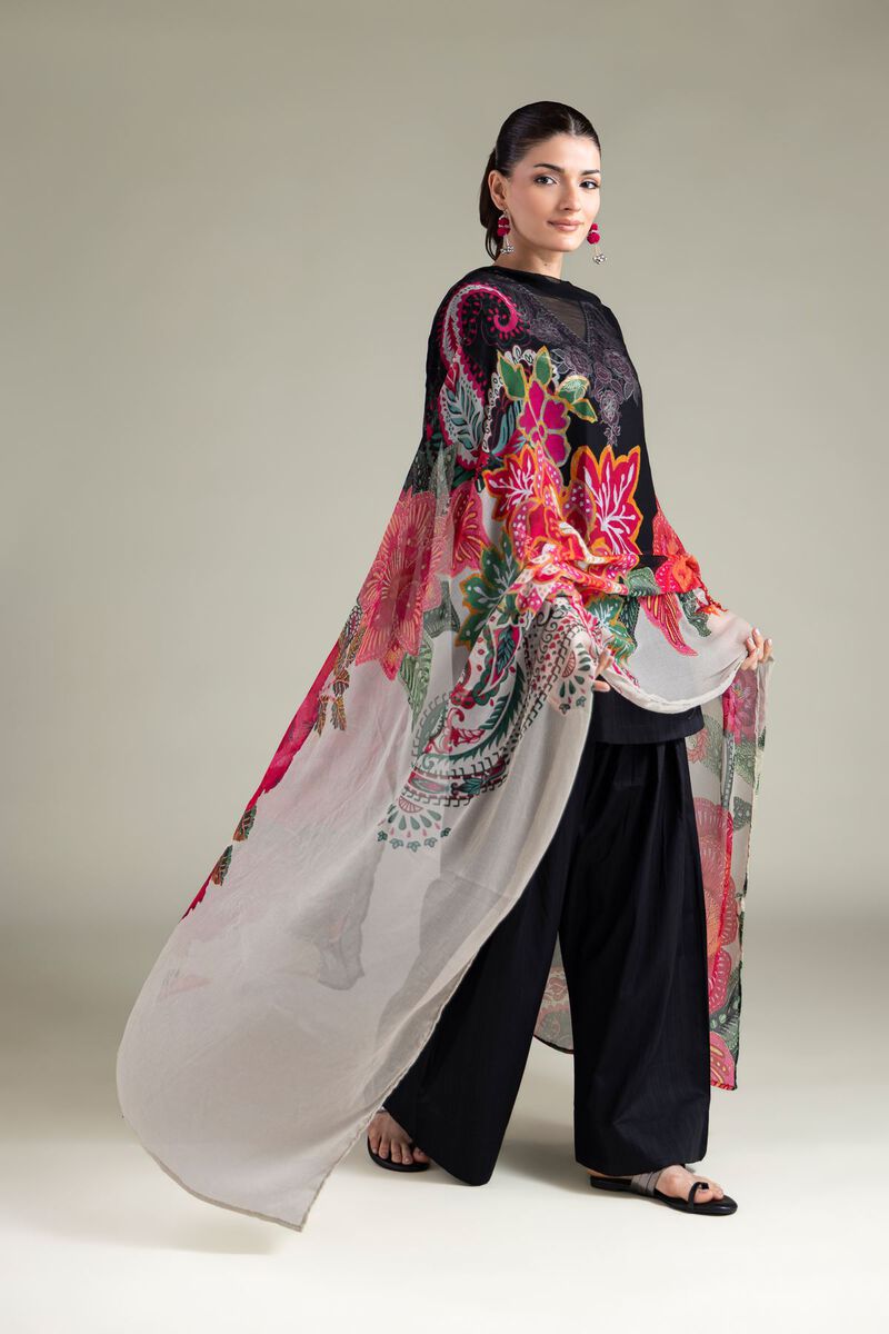 Embroidered | Chiffon | Dupatta | USD 30.00