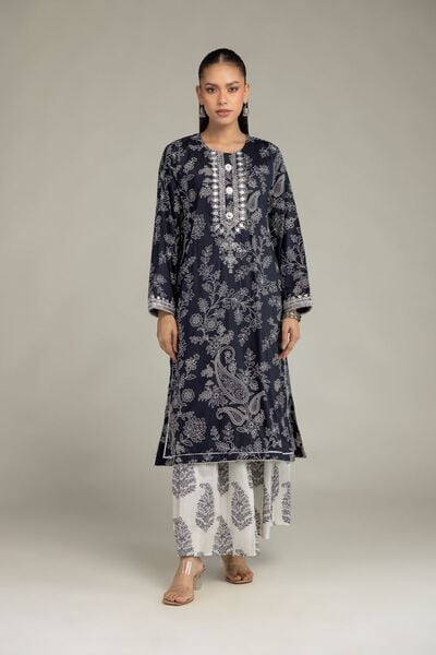 Embroidered | Cotton Viscose | Cotton Viscose Pants | USD 30.00
