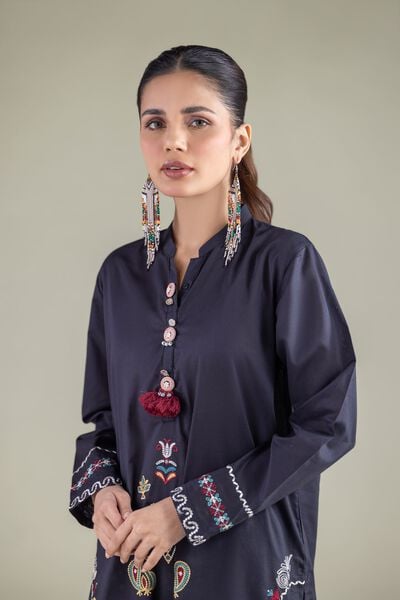 Embroidered | Cambric | Kurta | USD 40.00