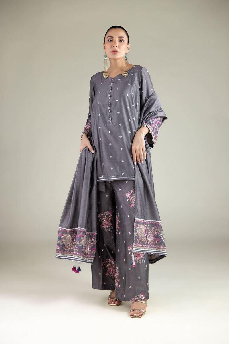 Embroidered | Cotton Net | Dupatta | USD 35.00