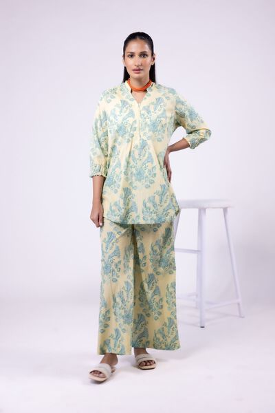 Printed | Ripple Crinkle | Kurta | USD 15.00