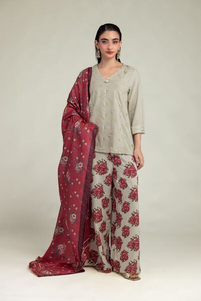 Embroidered | Mesuri | Floral Mesuri Dupatta | USD 30.00