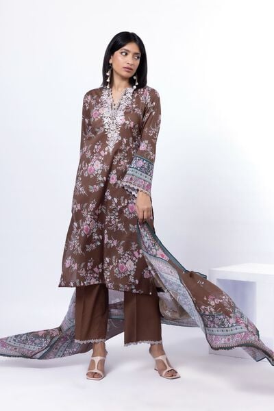 Embroidered | Lawn | Fabrics 3 Piece | USD 12.00