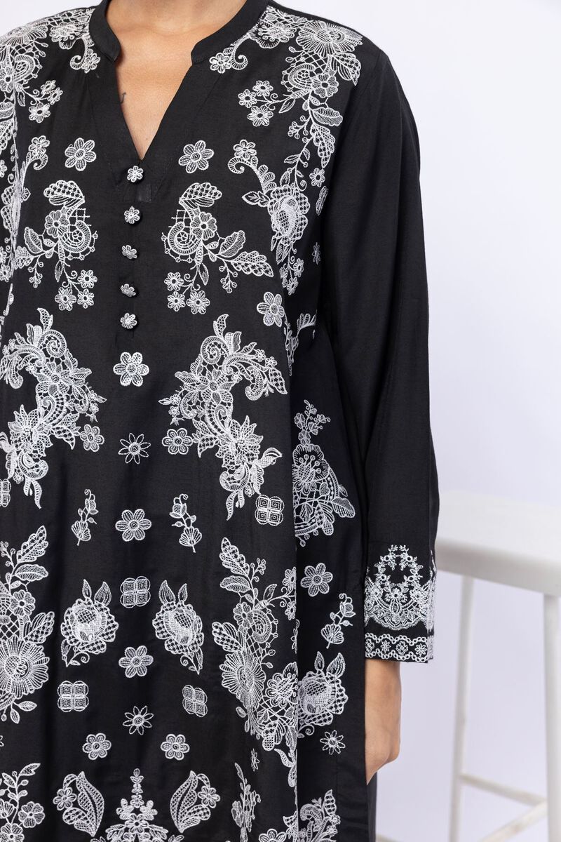 Embroidered | Raw Silk | Kurta | USD 50.00