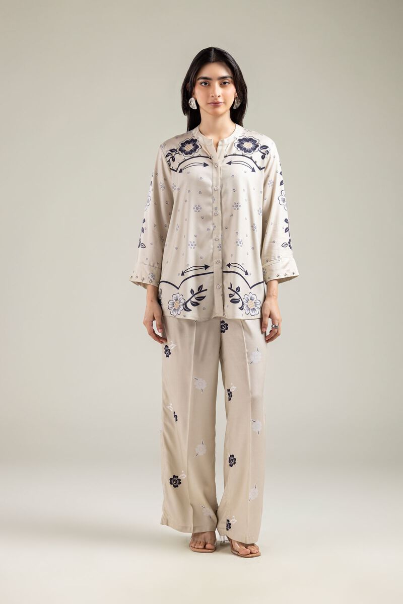 Embroidered | Viscose Crepe | Shirt | USD 35.00