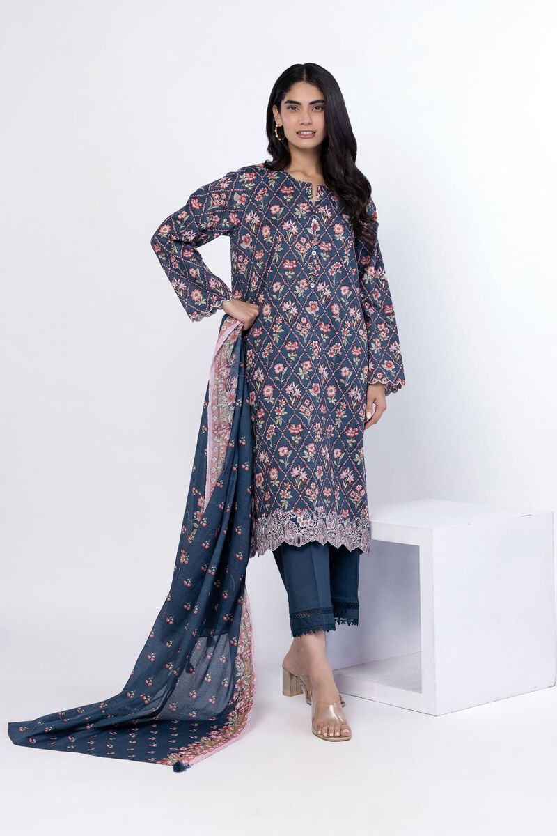 Embroidered | Lawn | Tailored 3 Piece | USD 27.50