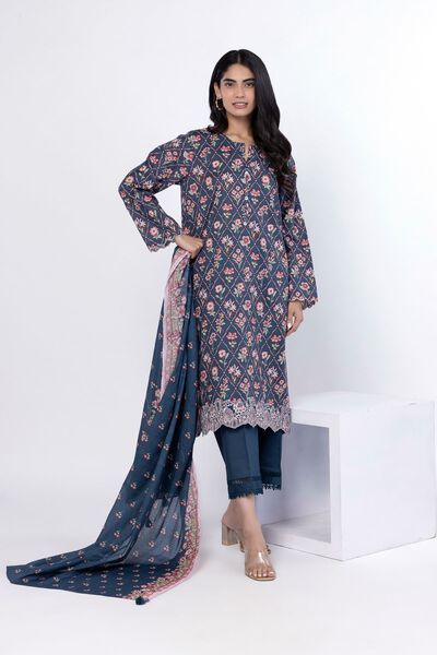 Embroidered | Lawn | Tailored 3 Piece | USD 27.50