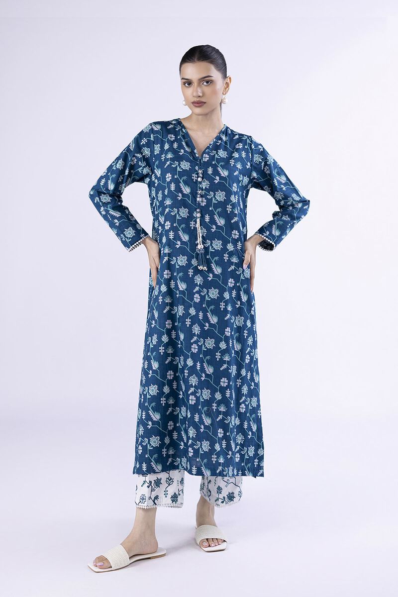 Printed | Crosshatch Poplin | Pants | USD 4.50