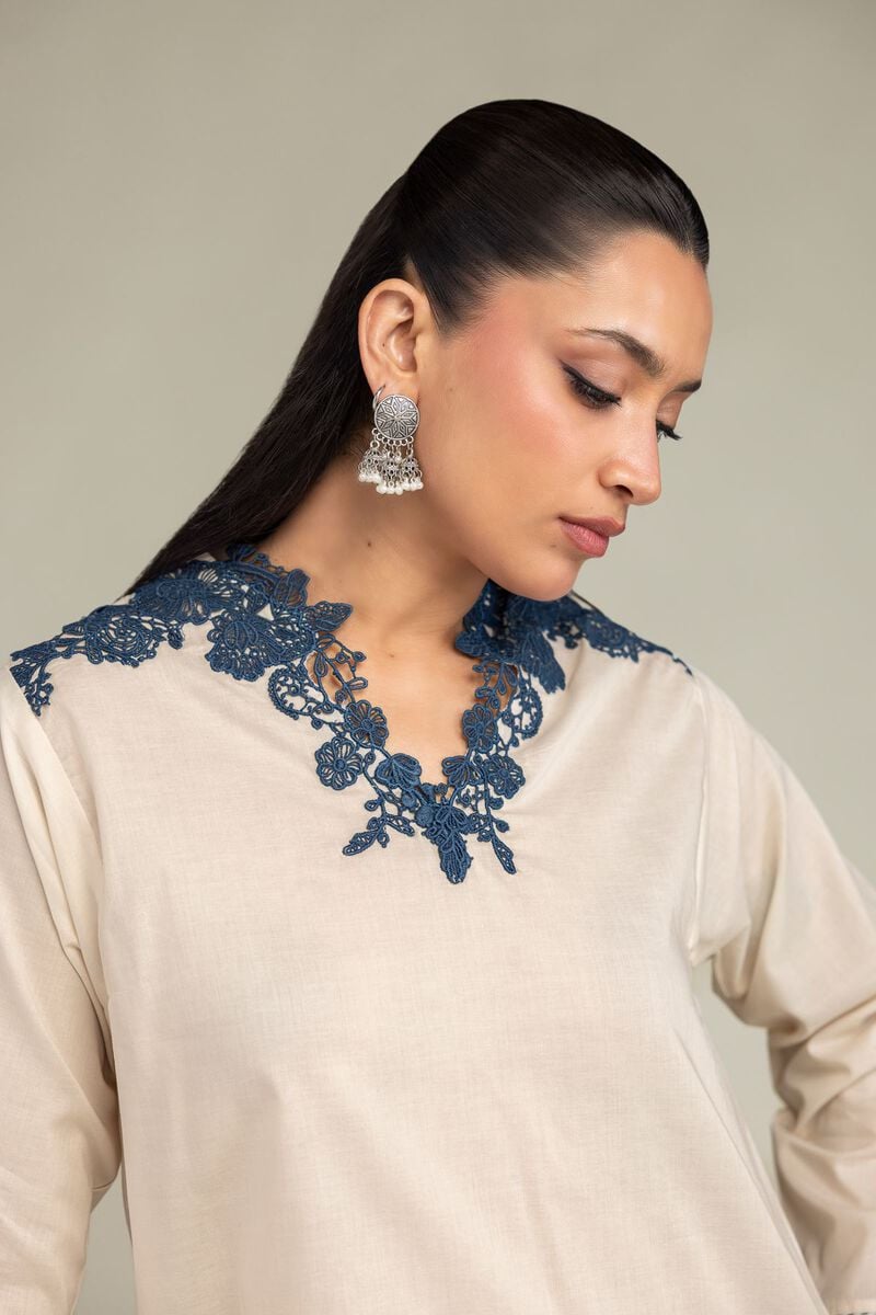 Embroidered | Cambric | Short Cambric Kurta | USD 45.00