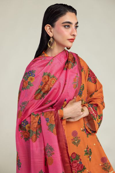 Embroidered | Mesuri | Floral Mesuri Dupatta | USD 30.00