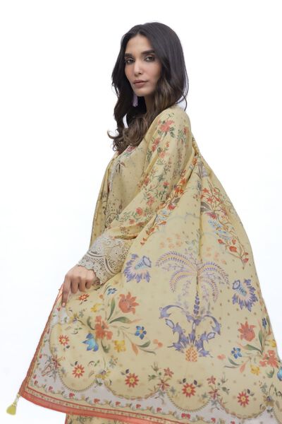 Embroidered | Jacquard | Tailored 3 Piece | USD 75.00