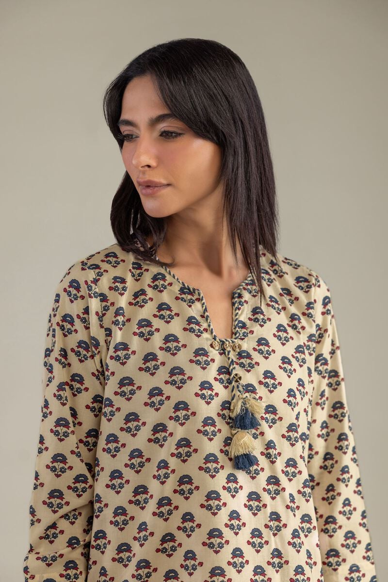 Printed | Cambric | Floral Longline Kurta | USD 35.00