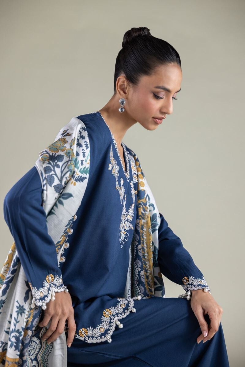 Embroidered | Polyester Silk | Dupatta | USD 30.00