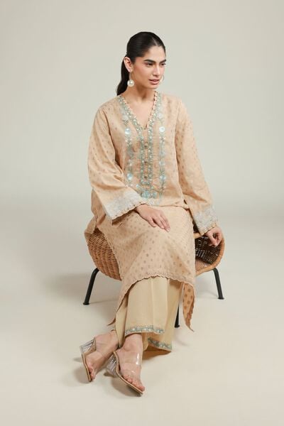 Embroidered | Jacquard | Jacquard 2 Piece Tailored | USD 70.00