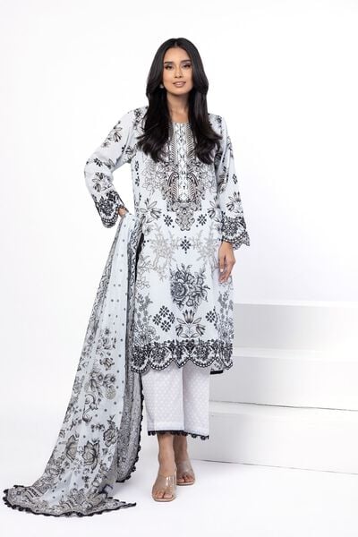 Embroidered | Lawn | Tailored 3 Piece | USD 27.50