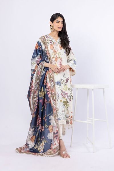 Embroidered | Russian Raw Silk | Kurta | USD 45.00
