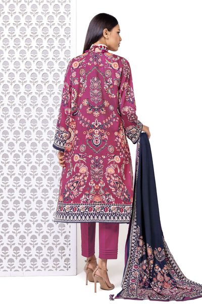 Printed | Marina Twill | Tailored 3 Piece | USD 35.00
