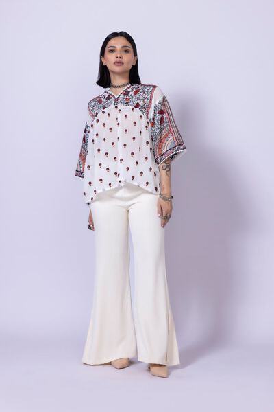 Dyed | Heavy Georgette | Trousers | USD 7.50