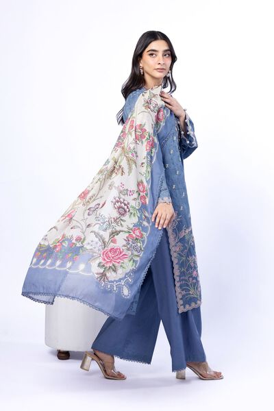 Embroidered | Broshia | Tailored 3 Piece | USD 80.00