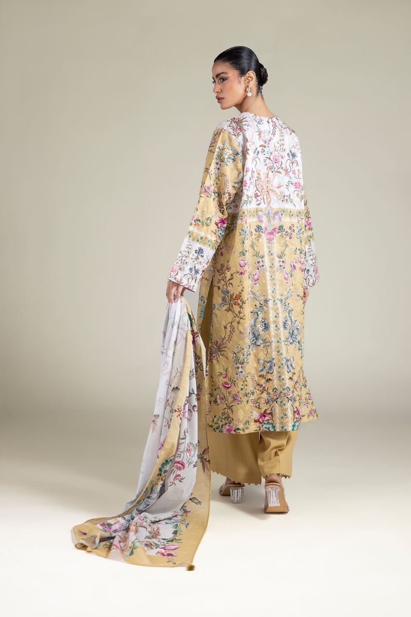 Embroidered | Broshia | Floral Tailored 3-Piece | USD 75.00