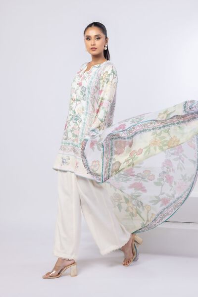 Printed | Polyester Crinkle Chiffon | Dupatta | USD 18.00