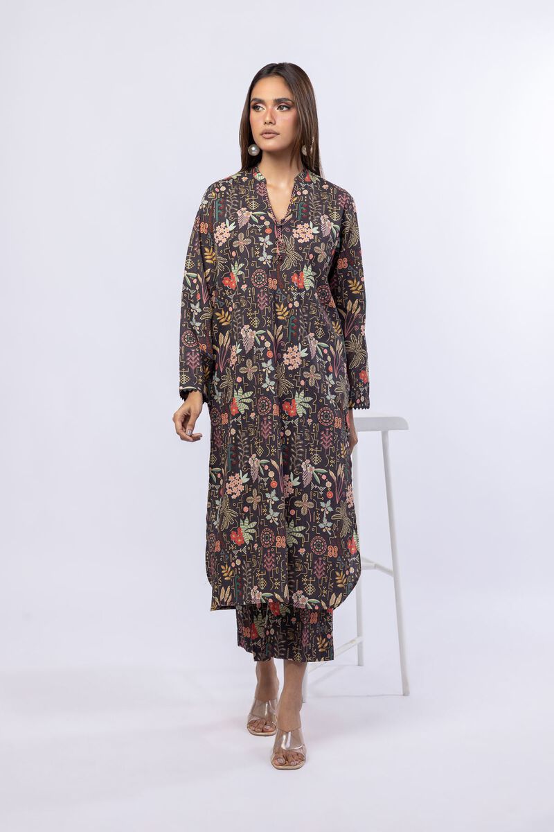 Printed | Crosshatch Poplin | Pants | USD 7.50