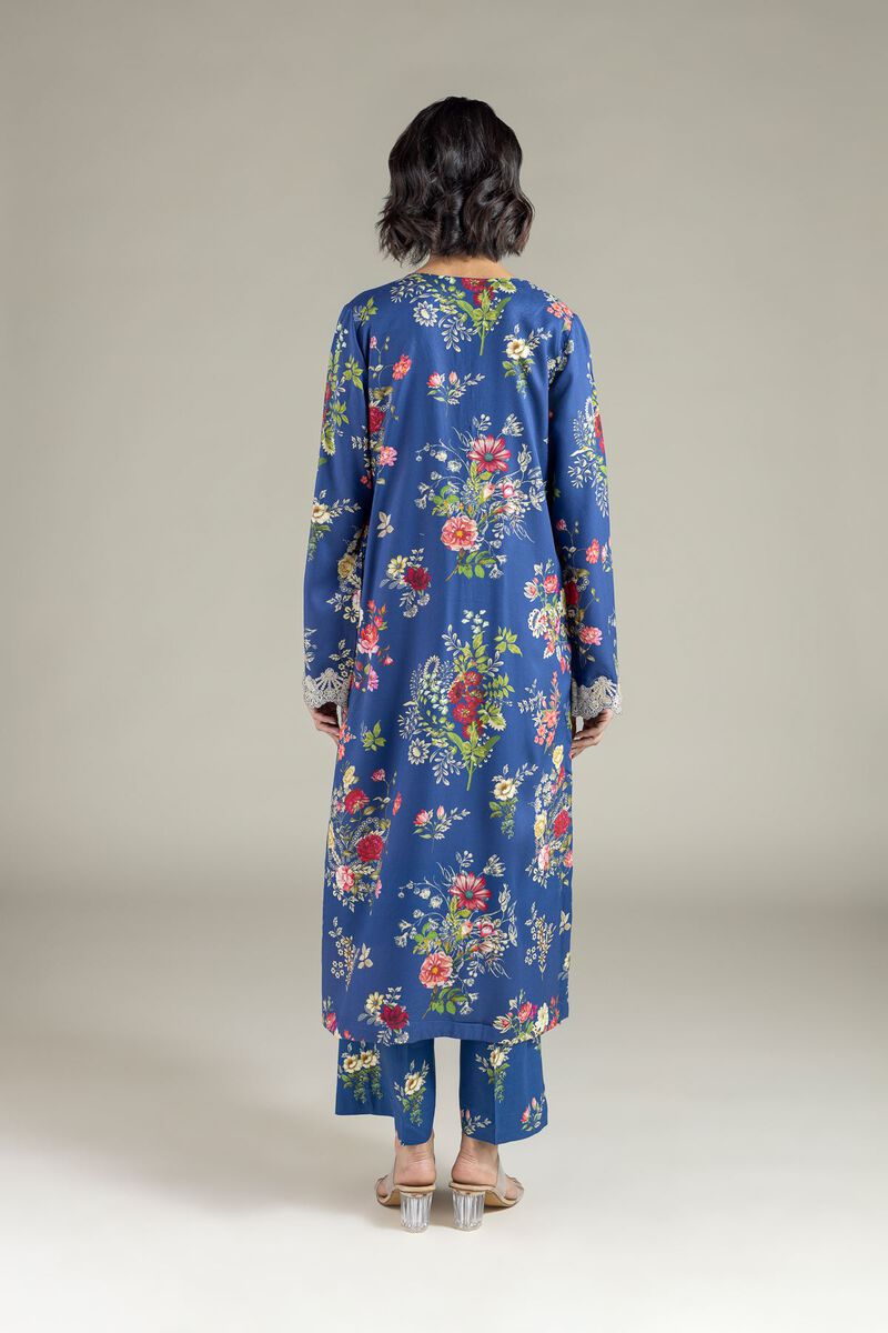 Embroidered | Marina | Floral Longline Kurta | USD 30.00