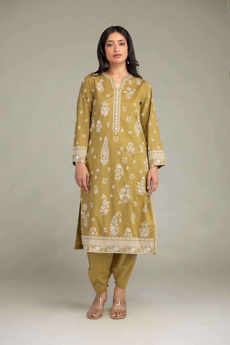 Cambric | Cambric V-Neck Kurta | USD 40.00