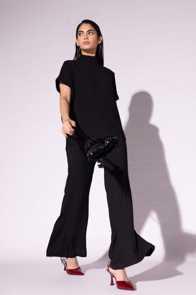 Dyed | Heavy Georgette | Trousers | USD 7.50