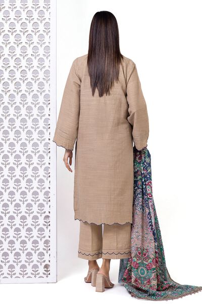 Embroidered | Light khaddar Messuri | Tailored 3 Piece | USD 40.00