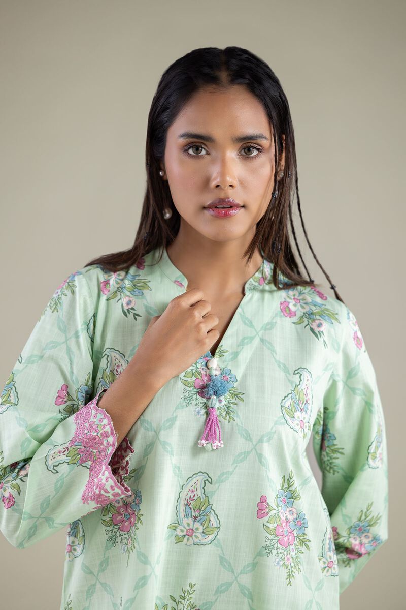 Embroidered | Textured Cotton | Kurta | USD 35.00