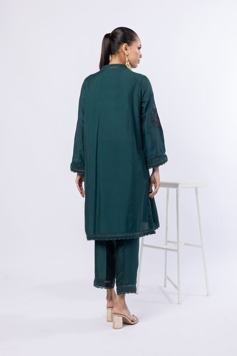 Embroidered | Cotton Net | Kurta | USD 55.00