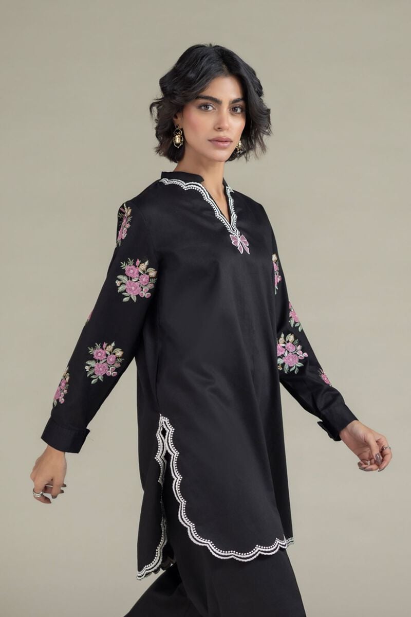 Embroidered | Textured Cotton | Kurta | USD 40.00