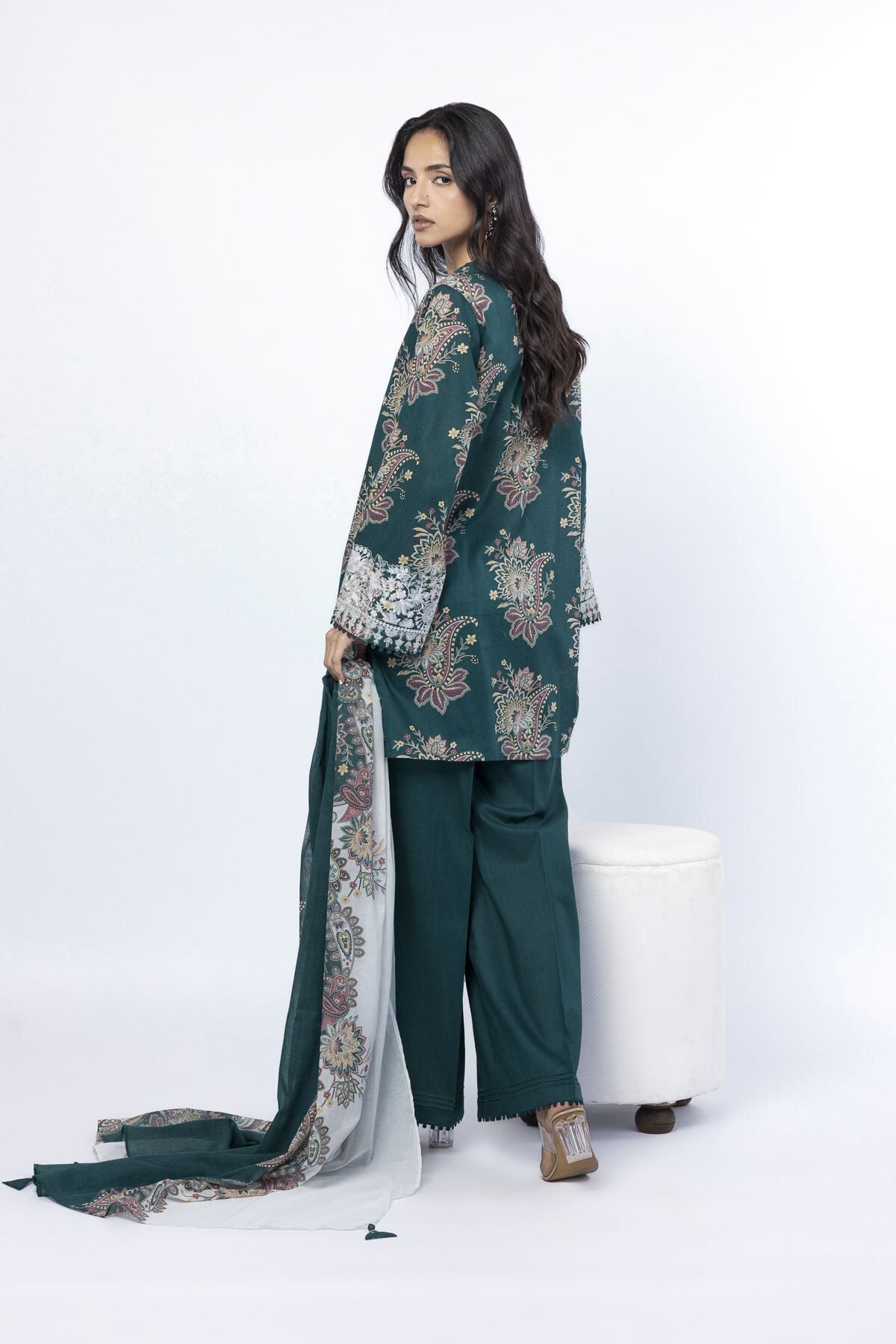 Buy Tailored 3 Piece | 0.0 N/A | SS2550BST-VG_MULTI | Khaadi