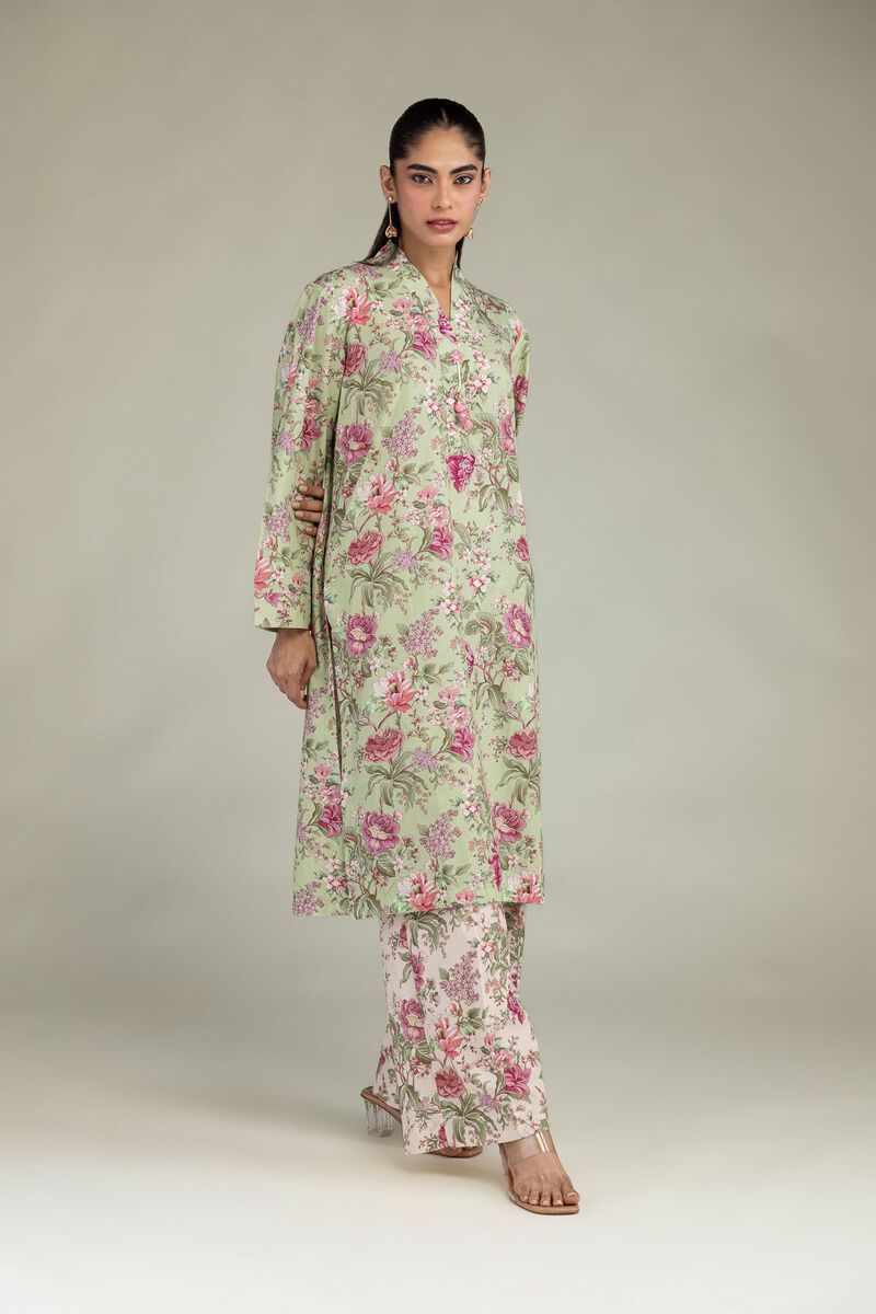 Printed | Cotton Viscose | Floral Cotton Pants | USD 30.00