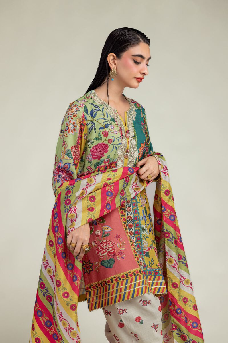 Embroidered | Mesuri | Mesuri Floral Dupatta | USD 30.00