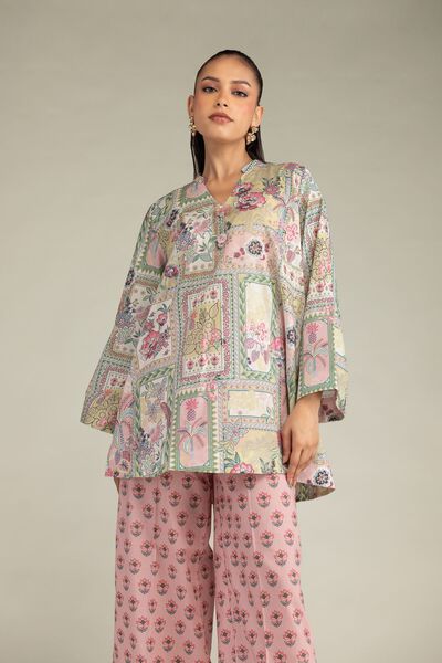 Printed | Cambric | Floral Cambric Kurta | USD 35.00