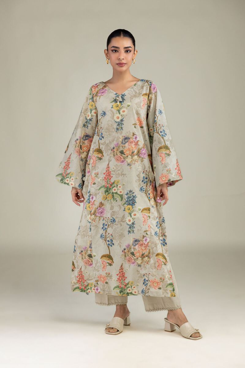 Printed | Cotton Dobby | Long Floral Kurta | USD 30.00