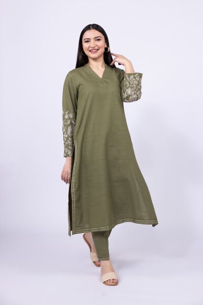 Dyed | Khaddar | Pants | USD 4.50