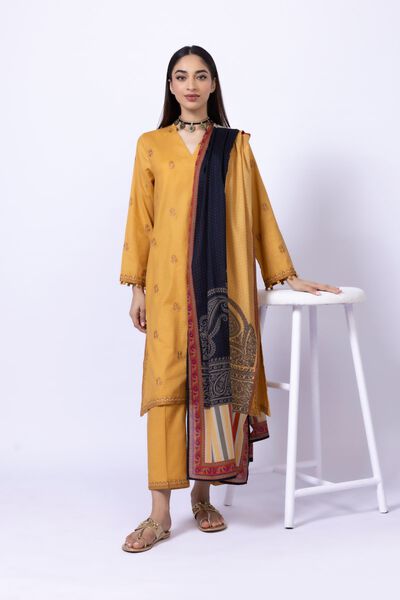 Embroidered | Cotton Dobby | Pants | USD 6.00